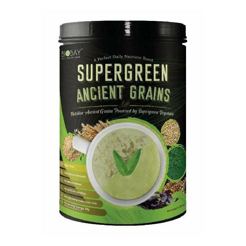 Biobay Supergreen Ancient Grains 850g - DoctorOnCall Farmasi Online