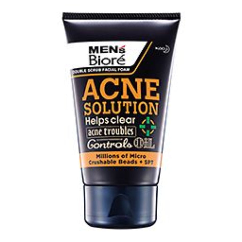 Biore Men's Cleanser 100g Acne & Oil Block - DoctorOnCall Farmasi Online