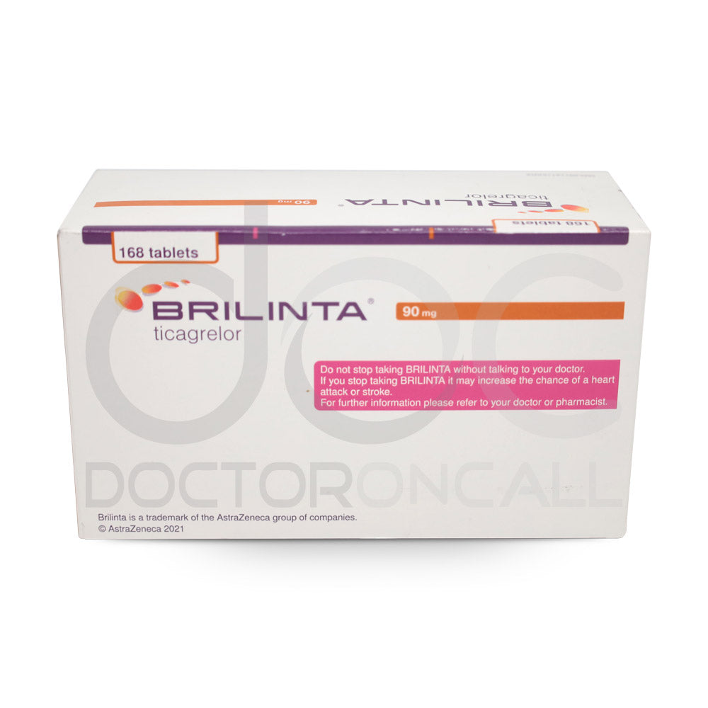 Brilinta 90mg Tablet 14s (strip) - DoctorOnCall Farmasi Online