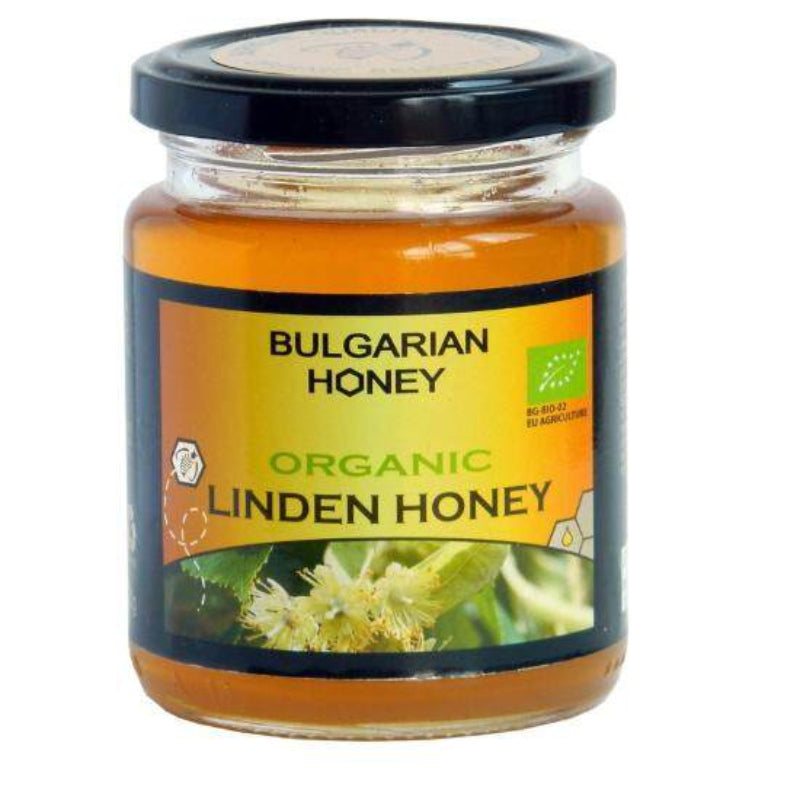 Bulgarian Organic Acacia Honey 320g Linden - DoctorOnCall Farmasi Online