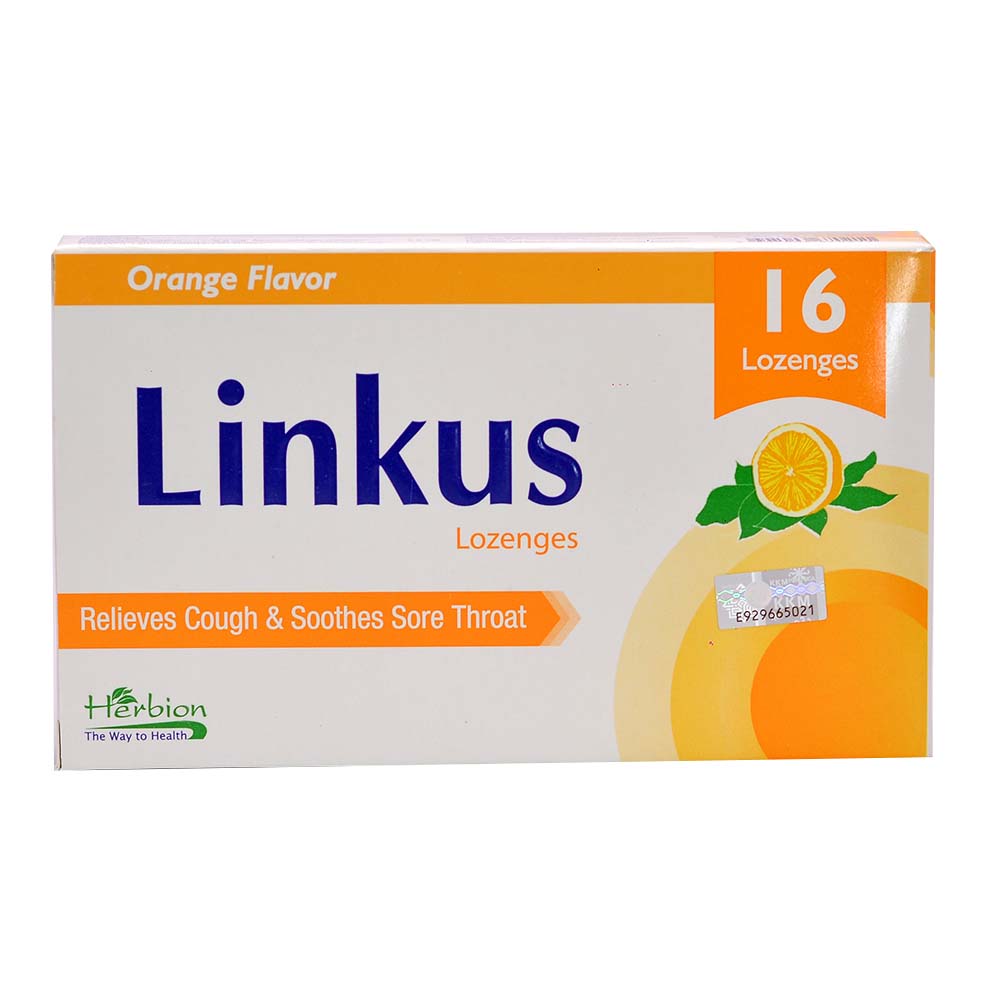 Linkus Lozenges 16s-Haart and herbal medication