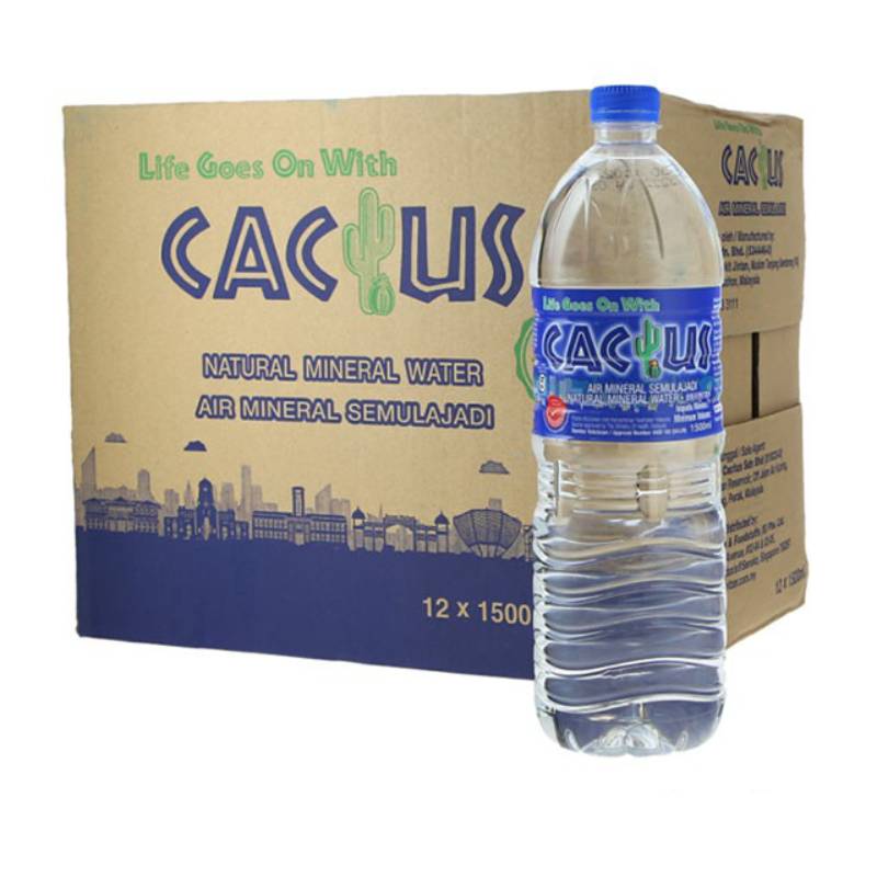 Cactus Mineral Water 500ml - DoctorOnCall Farmasi Online