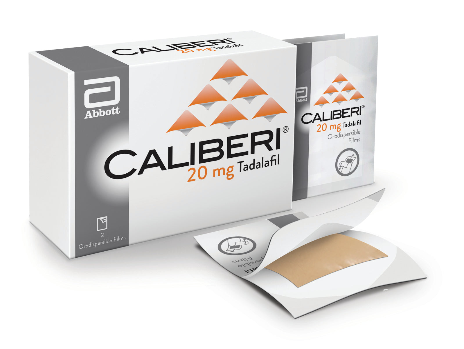 Caliberi 20mg Tadalafil Orodispersible Films - 2s - DoctorOnCall Online Pharmacy