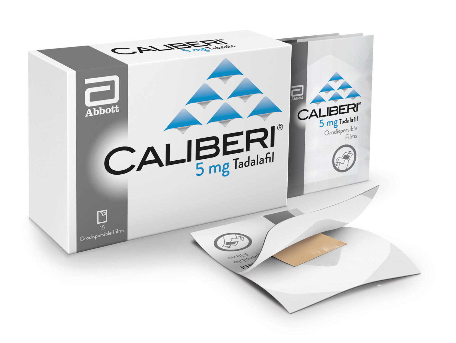 Caliberi 5mg Tadalafil Orodispersible Films - 15s - DoctorOnCall Online Pharmacy