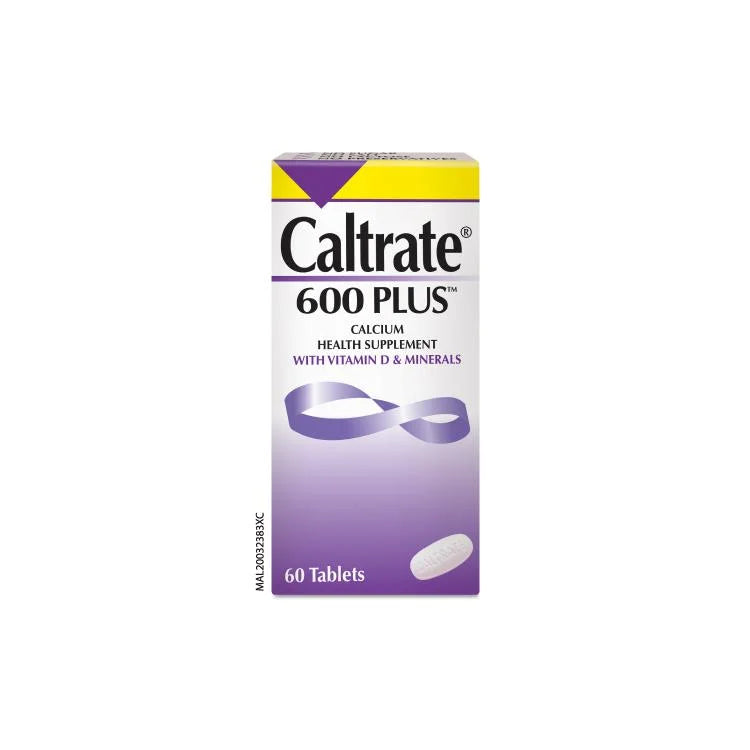 Caltrate 600 Plus Tablet 60s x2 - DoctorOnCall Online Pharmacy