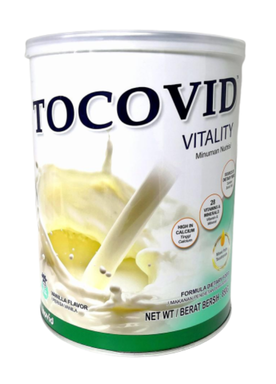 Tocovid Vitality Nutrition Drink 850g - DoctorOnCall Farmasi Online