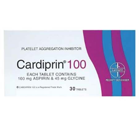 Cardiprin 100 Tablet 90s - DoctorOnCall Farmasi Online