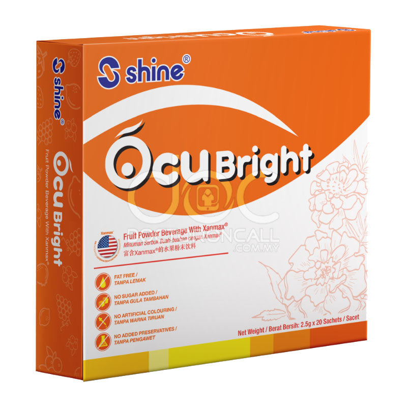 Shine Ocubright Sachet 20s - DoctorOnCall Farmasi Online