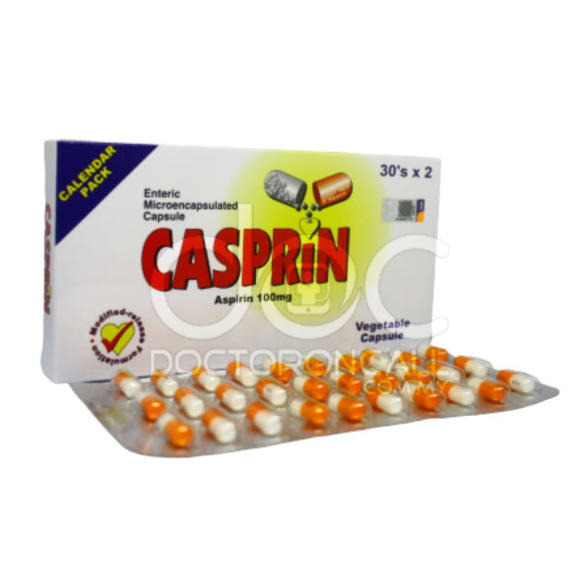 Casprin Capsule 30s (strip) - DoctorOnCall Farmasi Online
