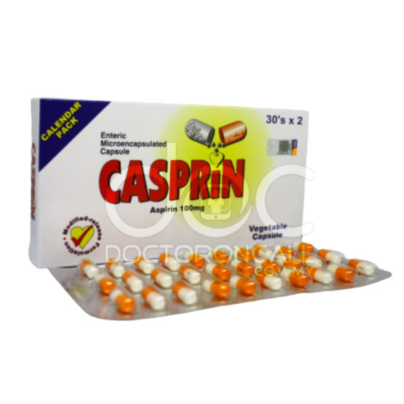 Casprin Capsule 60s - DoctorOnCall Farmasi Online