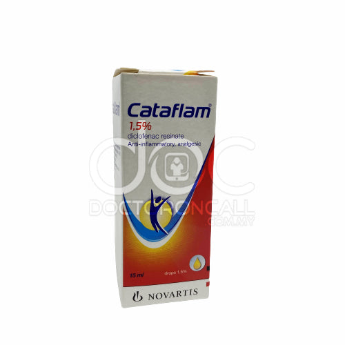 Cataflam Drops 15ml - DoctorOnCall Farmasi Online