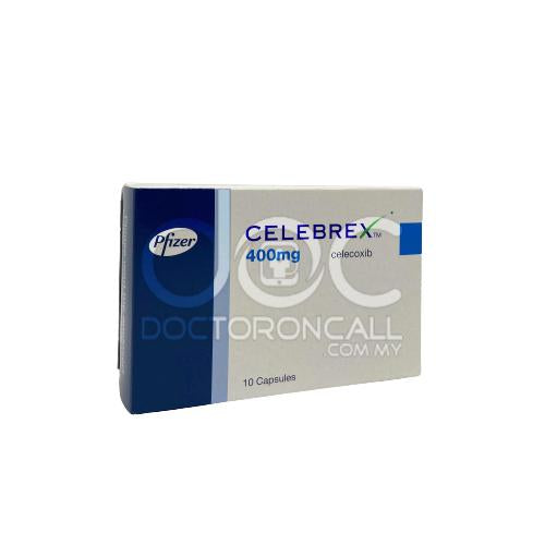 Celebrex 400mg Capsule - 10s (strip) - DoctorOnCall Farmasi Online