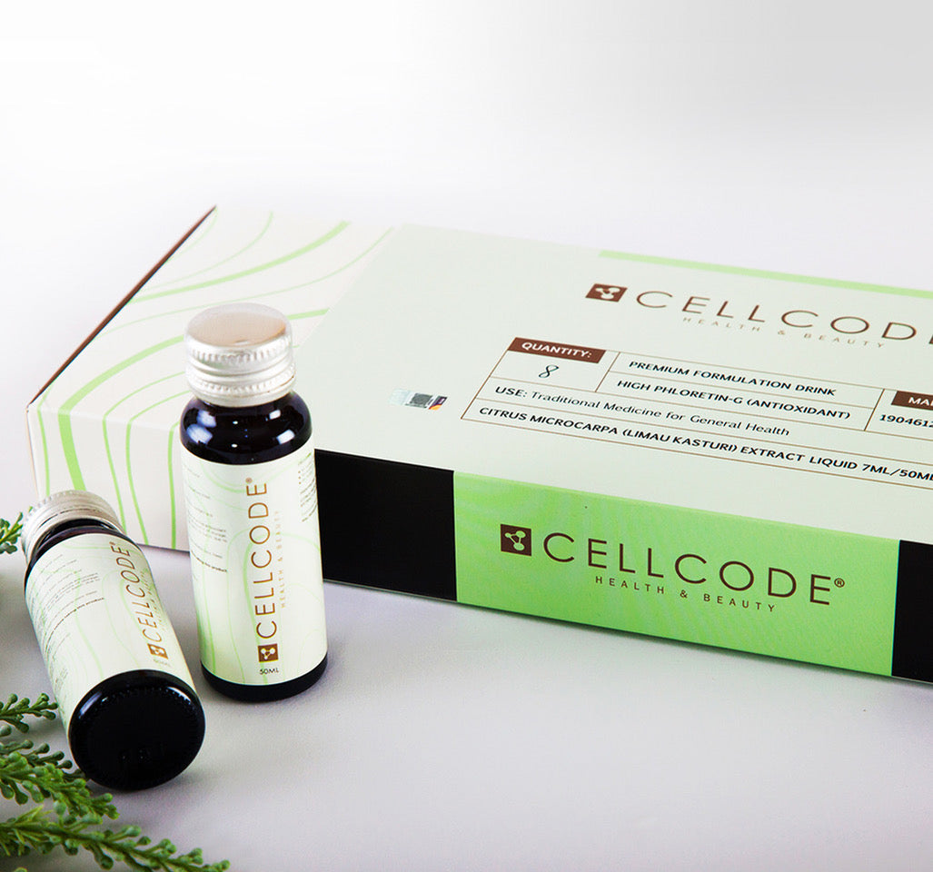 CellCode Premium Formulation Antioxidant Drink - 8s - DoctorOnCall Farmasi Online