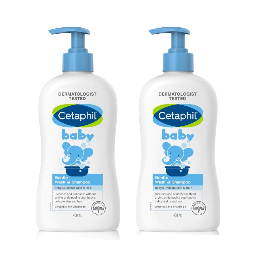 Cetaphil Baby Gentle Wash & Shampoo 400ml (bottle) - DoctorOnCall Online Pharmacy