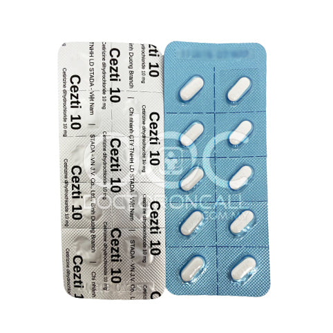 Stada Cezti 10mg Tablet 10s (strip) - DoctorOnCall Online Pharmacy