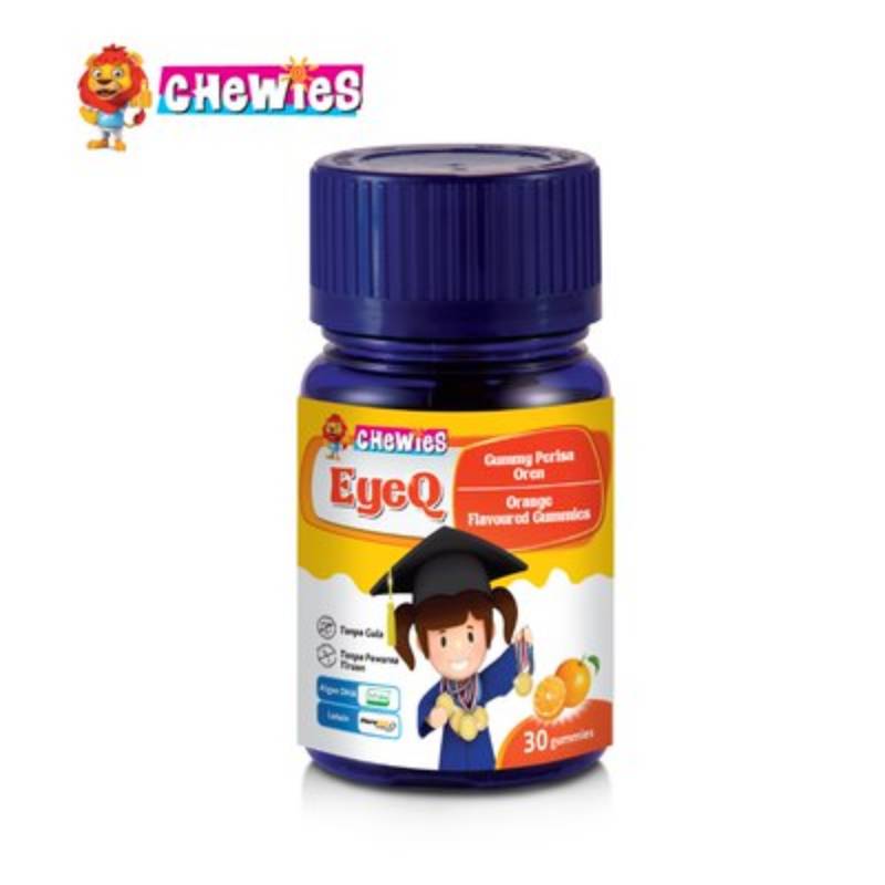 Chewies EyeQ Gummy (Orange) 60s - DoctorOnCall Farmasi Online