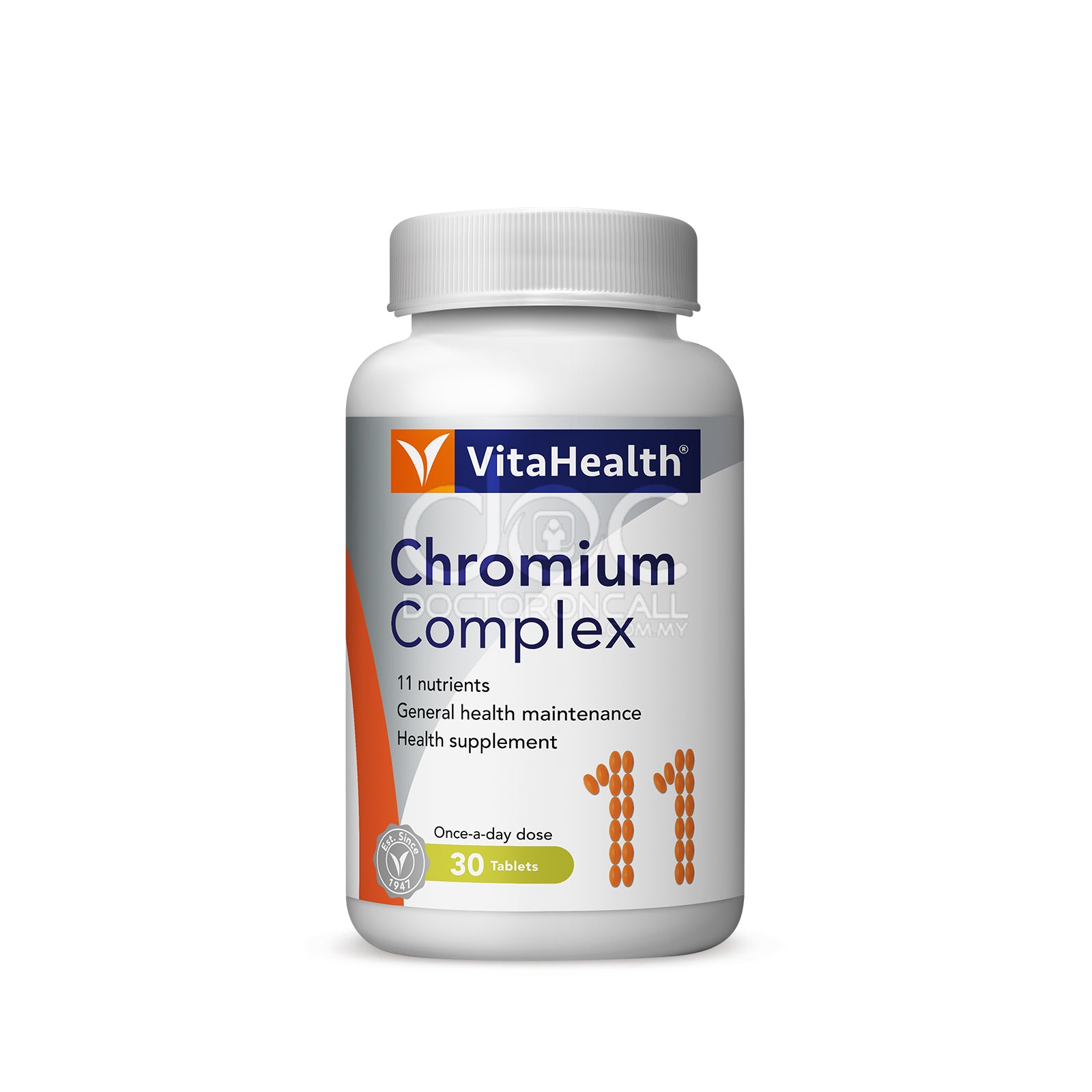 VitaHealth Chromium Complex Tablet 60s x2 - DoctorOnCall Farmasi Online