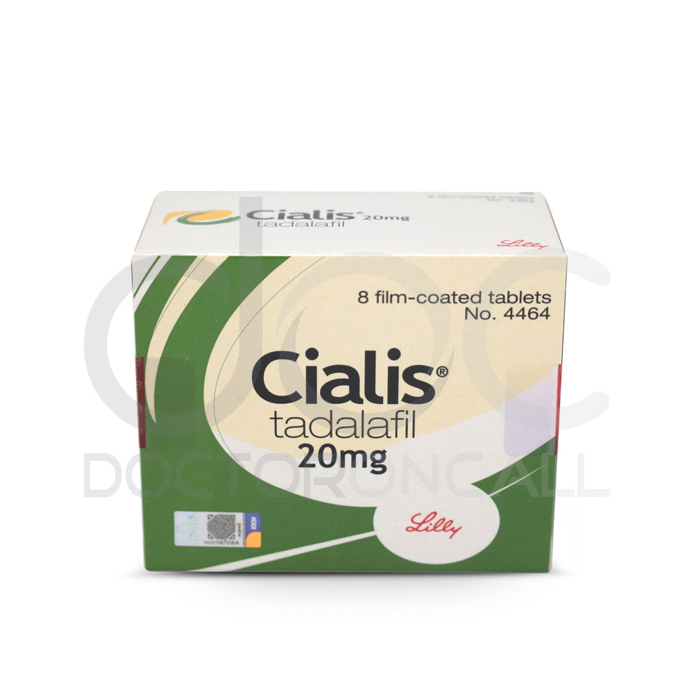 Cialis 20mg Tablet 8s - DoctorOnCall Online Pharmacy
