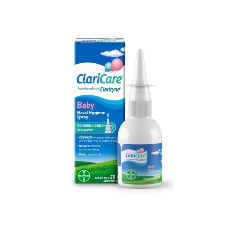 ClariCare Baby Nasal Hygiene Spray 20ml - DoctorOnCall Farmasi Online