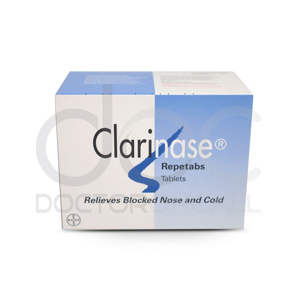 Clarinase Repetab Tablet 10s (strip) - DoctorOnCall Farmasi Online