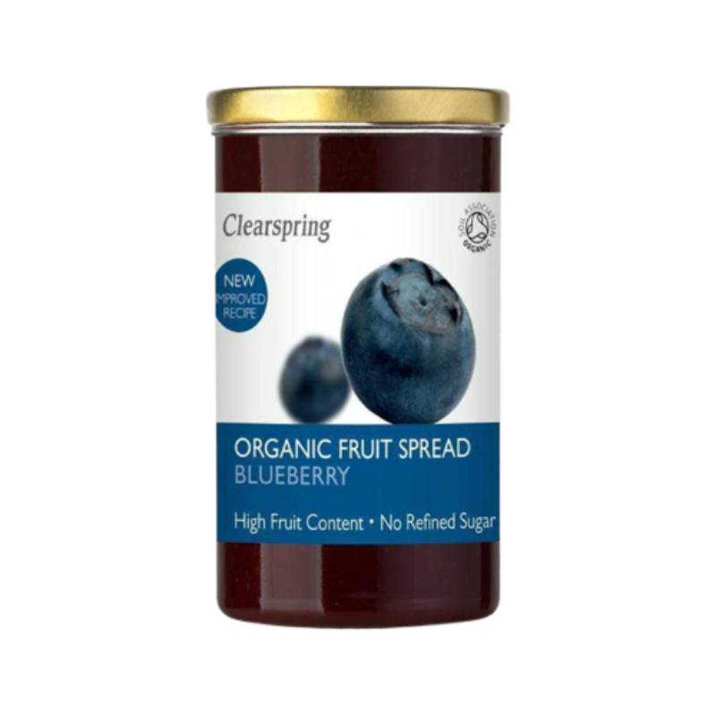 Clearspring Organic Fruit Spread - Blueberry 280g - DoctorOnCall Online Pharmacy