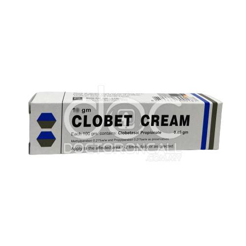 Clobet 0.05% Cream 10g - DoctorOnCall Farmasi Online
