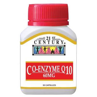 21st Century Co-Enzyme Q10 60mg Capsule 30s - DoctorOnCall Online Pharmacy