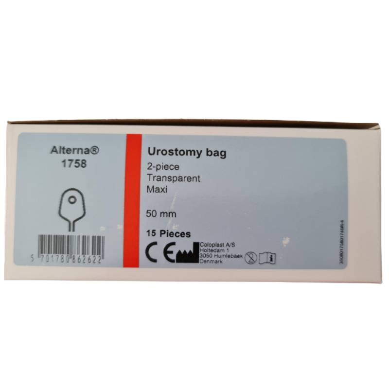 Coloplast Alterna 50mm Urostomy Bag (1758) 15s - DoctorOnCall Online Pharmacy