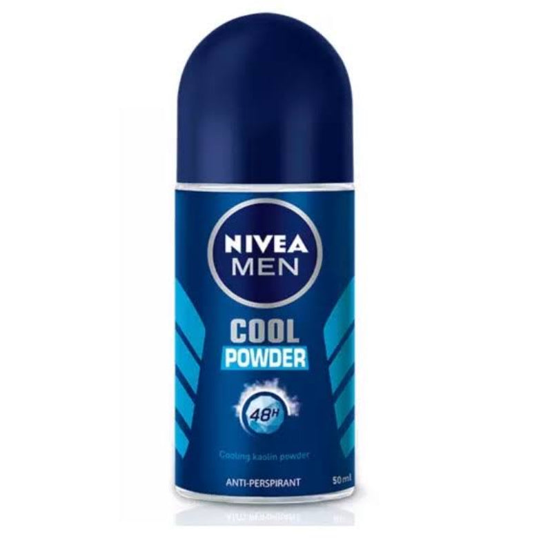 Nivea (Men) Cool Powder Roll On 50ml x2 - DoctorOnCall Online Pharmacy