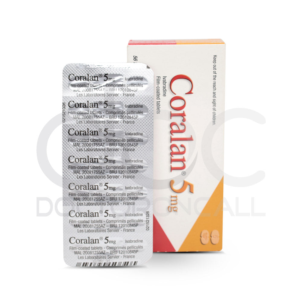 Coralan 5mg Tablet 56s - DoctorOnCall Online Pharmacy