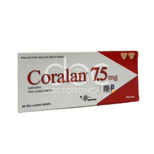 Coralan 7.5mg Tablet 56s - DoctorOnCall Farmasi Online