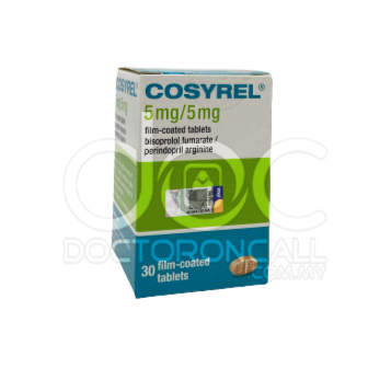 Cosyrel 5/5mg Tablet 30s - DoctorOnCall Online Pharmacy