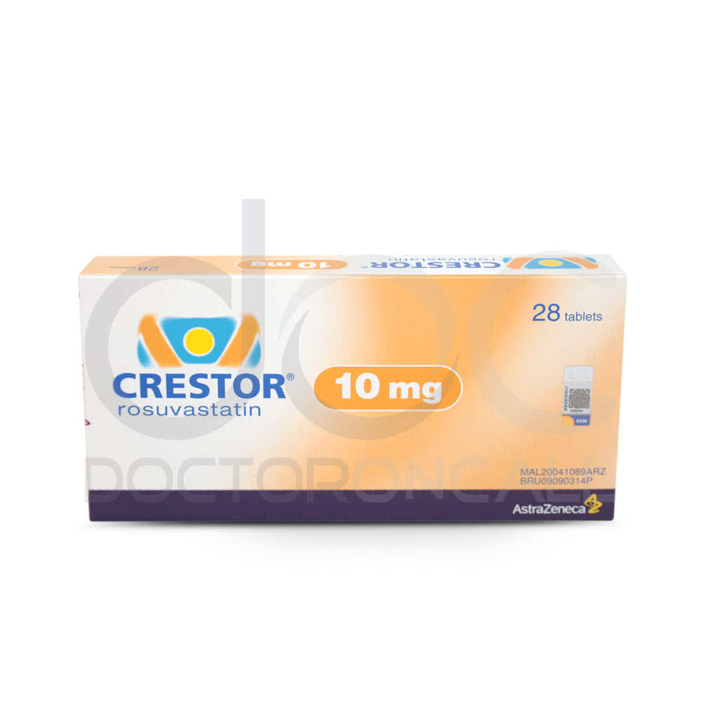 Crestor 10mg Tablet 28s - DoctorOnCall Online Pharmacy