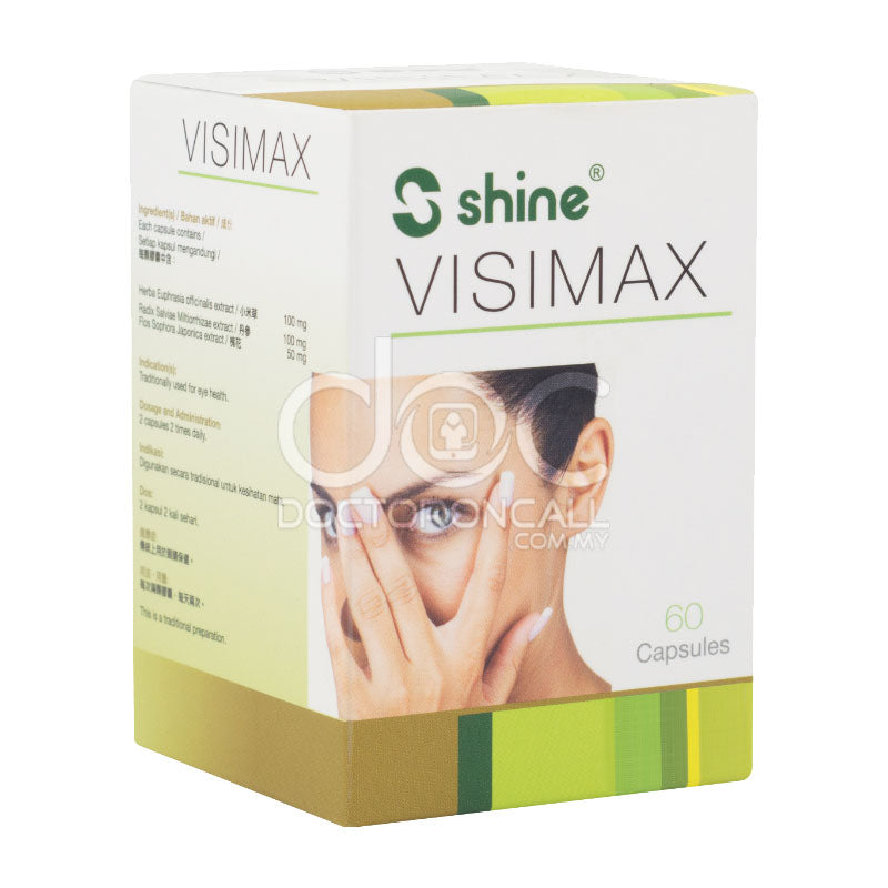 Shine Visimax Capsule 60s - DoctorOnCall Farmasi Online