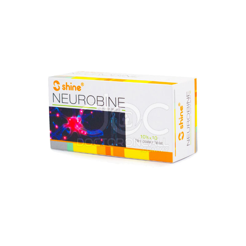 Shine Neurobine Film Coated Tablet 100s - DoctorOnCall Farmasi Online