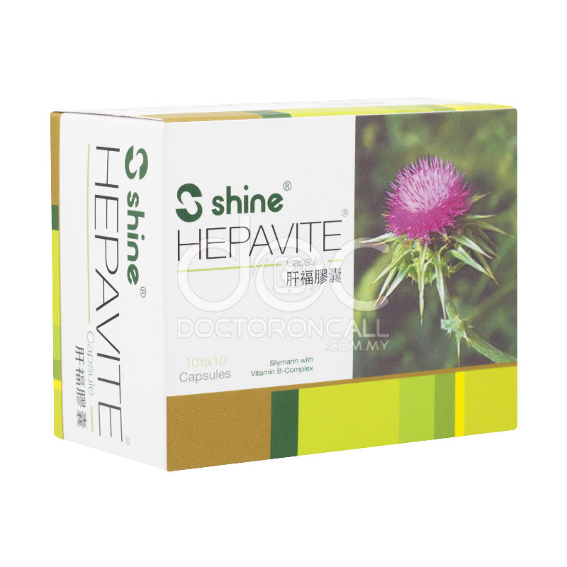 Shine Hepavite Capsule 100s - DoctorOnCall Farmasi Online