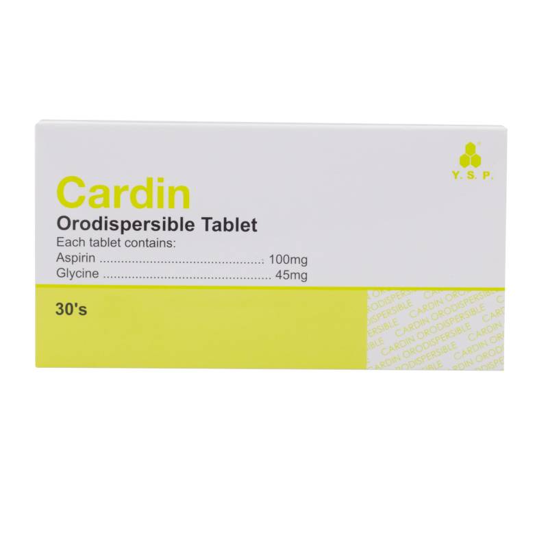 Cardin Orodispersible Tablet 30s - DoctorOnCall Farmasi Online