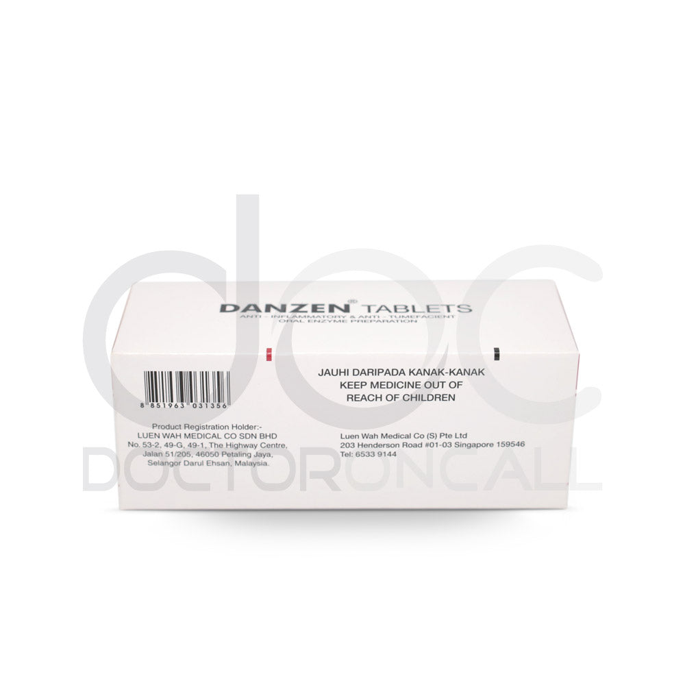 Danzen 5mg Tablet 100s - DoctorOnCall Farmasi Online