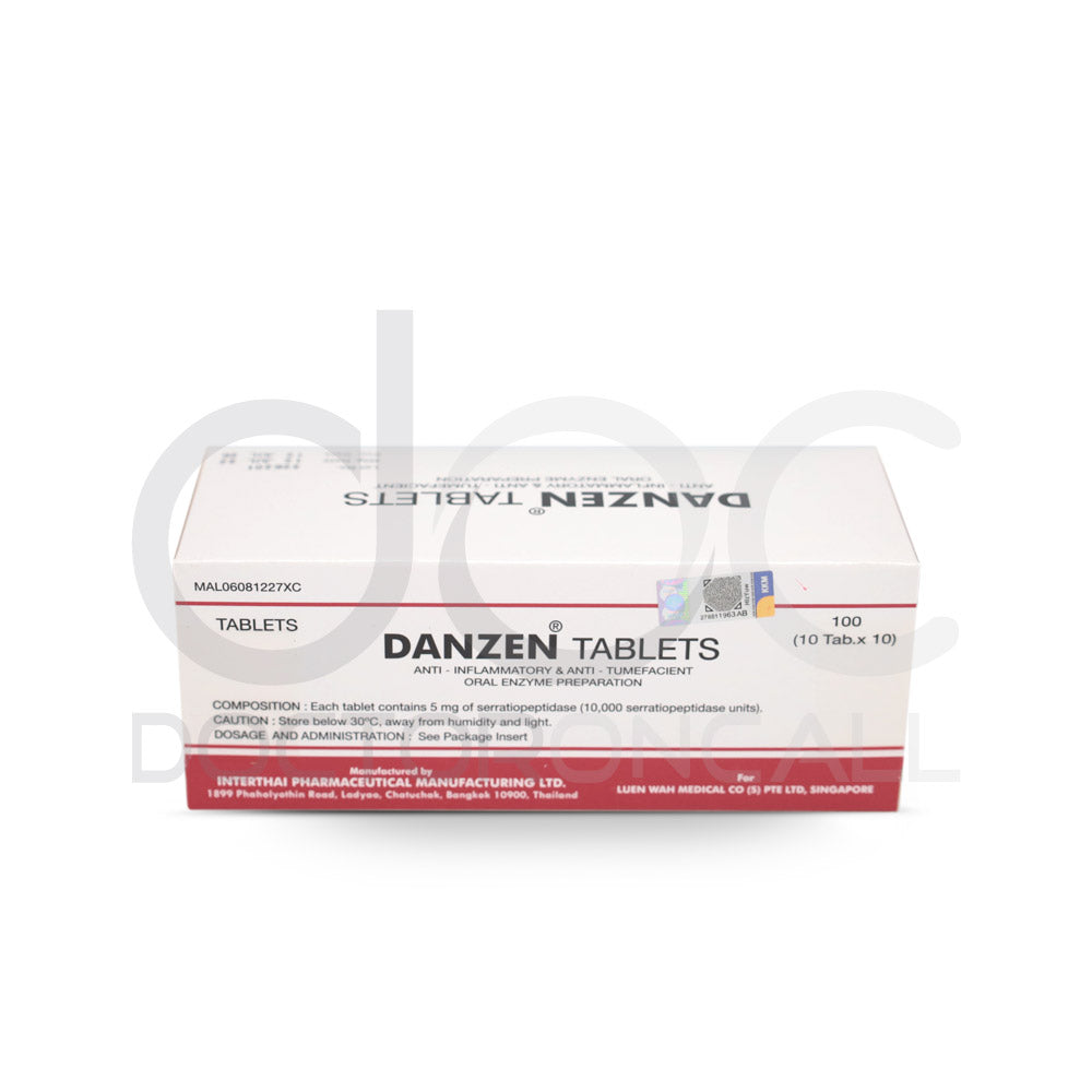 Danzen 5mg Tablet - 10s (strip) - DoctorOnCall Farmasi Online
