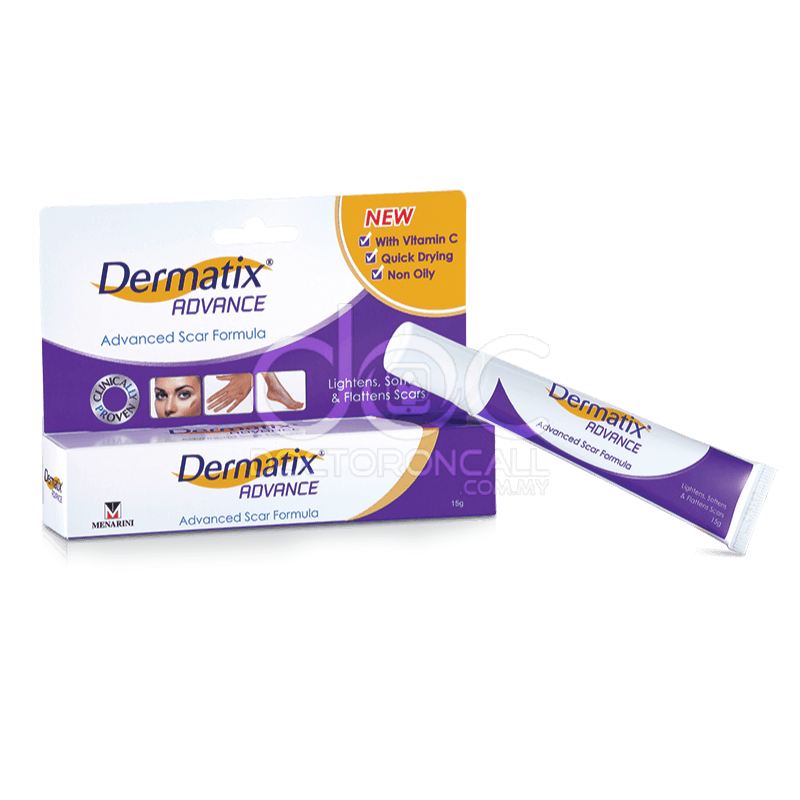 Dermatix Advance Scar Formula Gel 9g - DoctorOnCall Farmasi Online