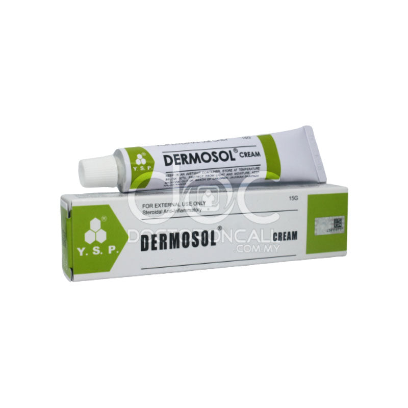 YSP Dermosol Cream 15g - DoctorOnCall Farmasi Online