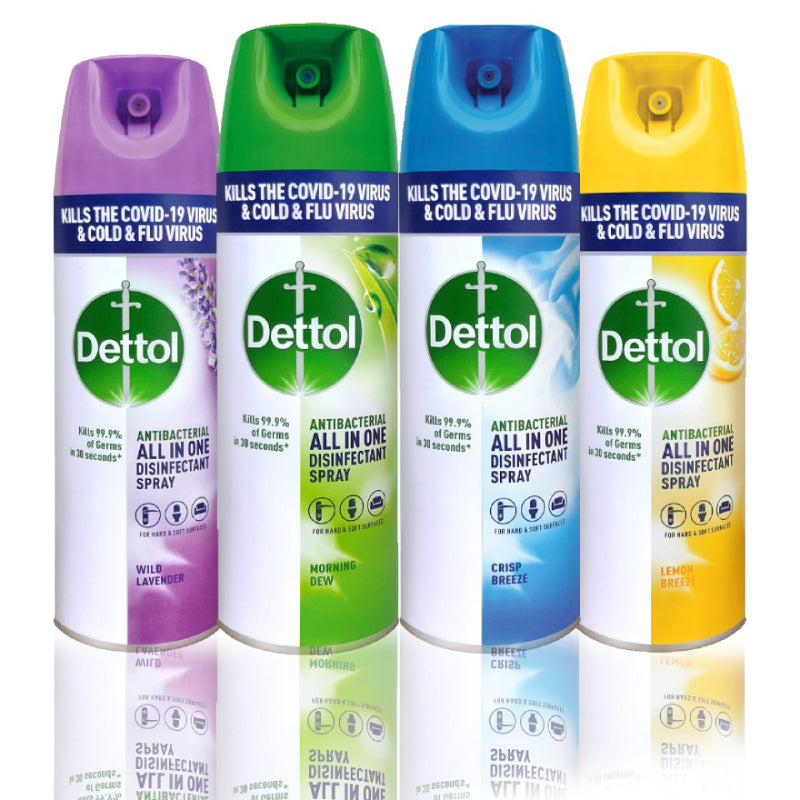 Dettol Disinfectant Spray Crisp Breeze (680ml) - DoctorOnCall Online Pharmacy
