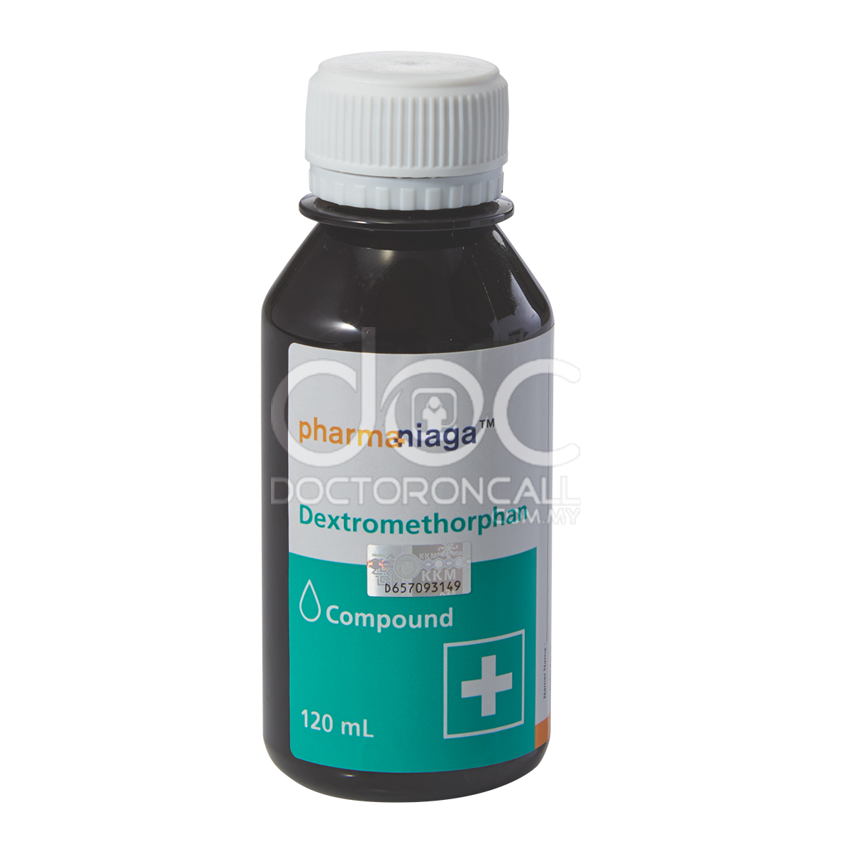 Pharmaniaga Dextromethorphan Compound Syrup 120ml - DoctorOnCall Farmasi Online