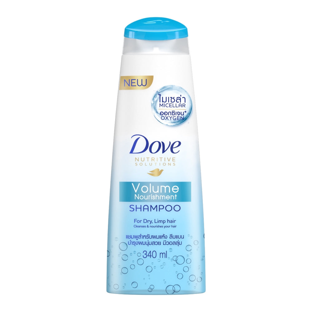 Dove Volume Nourishment Shampoo 340ml - DoctorOnCall Farmasi Online