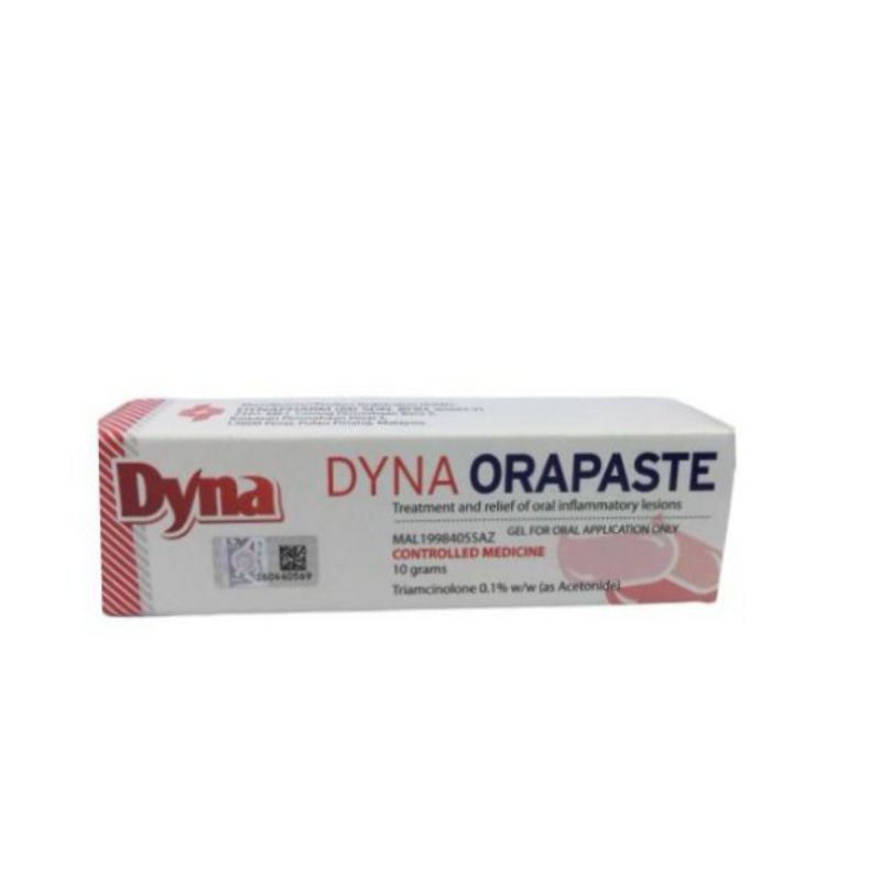 Dyna Orapaste 10g - DoctorOnCall Online Pharmacy