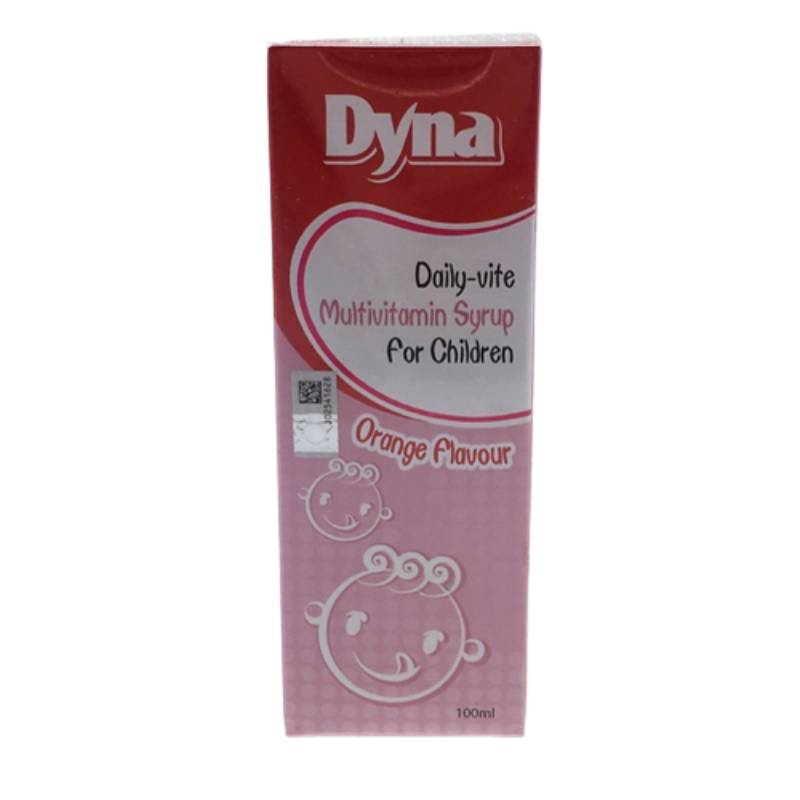 Dyna Daily-Vite Multivitamin Children Syrup 100ml - DoctorOnCall Farmasi Online