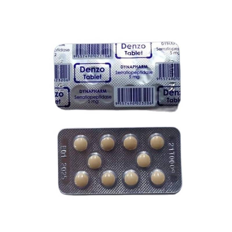 Dynapharm Denzo 5mg Tablet 10s (strip) - DoctorOnCall Online Pharmacy
