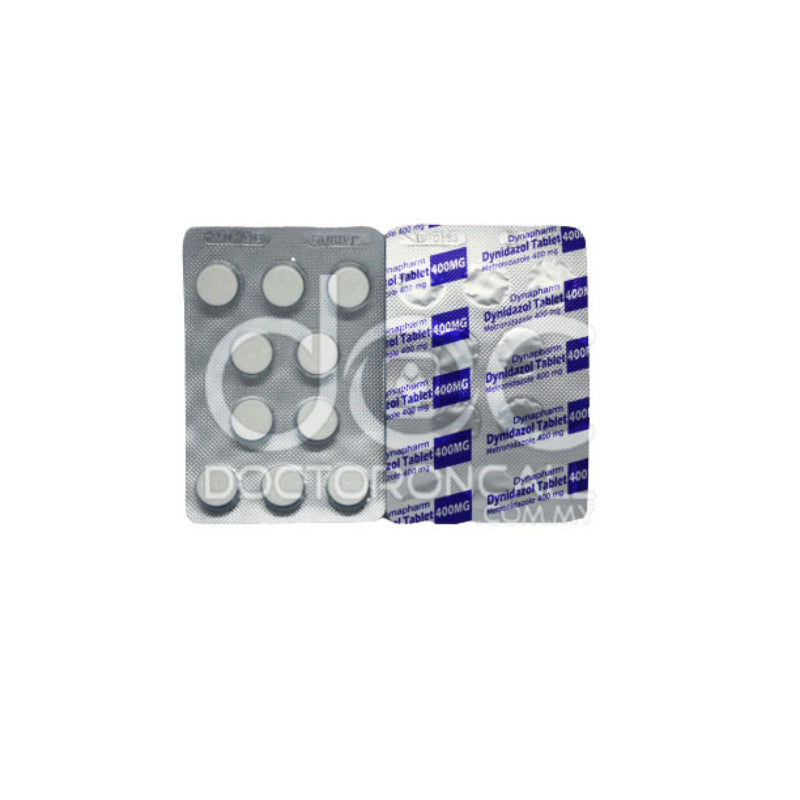 Dyna Dynidazol 400mg Tablet 10s (strip) - DoctorOnCall Farmasi Online