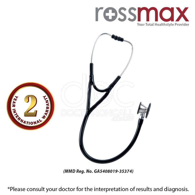 Rossmax Cardiology Stethoscope (EB600) - 1s - DoctorOnCall Farmasi Online