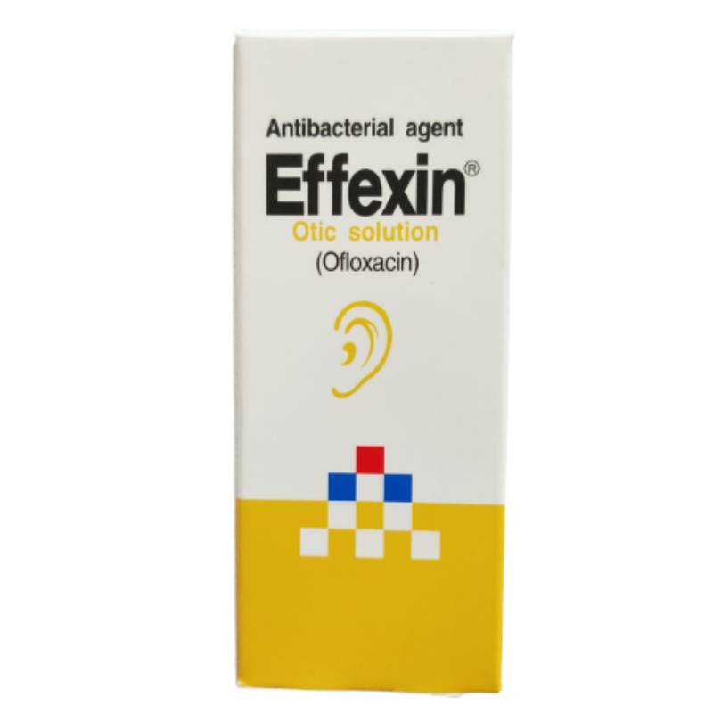 Effexin Ofloxacin Otic Solution Ear Drop 5ml - DoctorOnCall Online Pharmacy